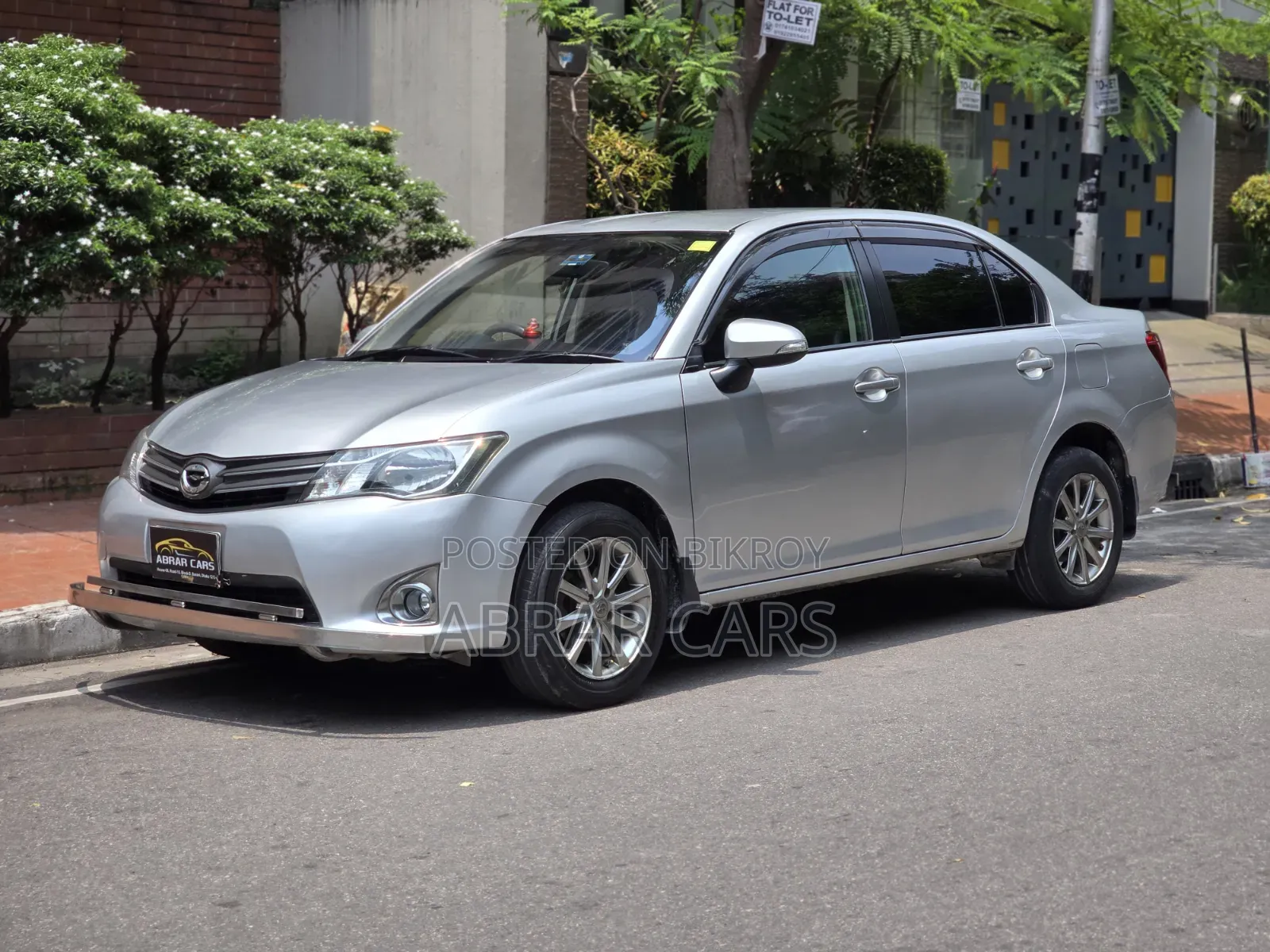 Toyota Axio 2016 Silver