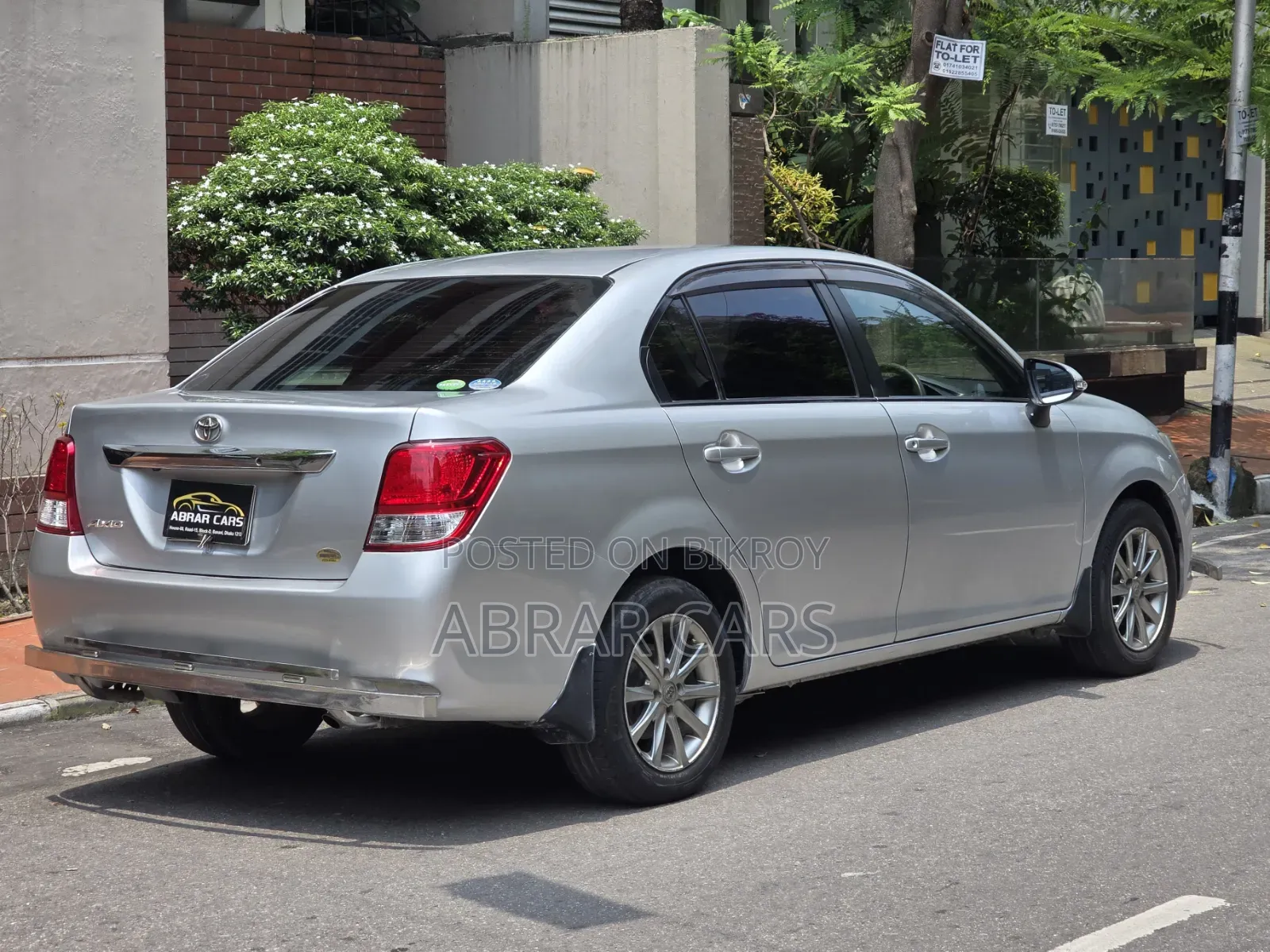Toyota Axio 2016 Silver