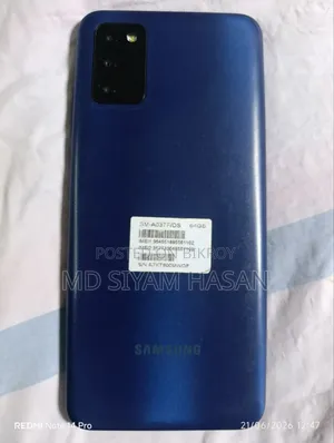 Samsung Galaxy A03s 64 GB Black