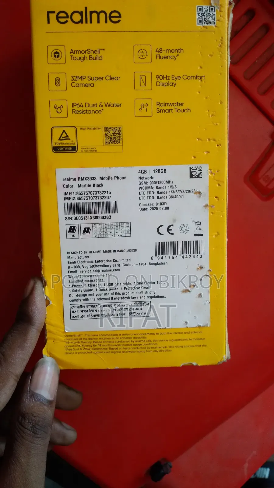Realme Note 60 128 GB Black
