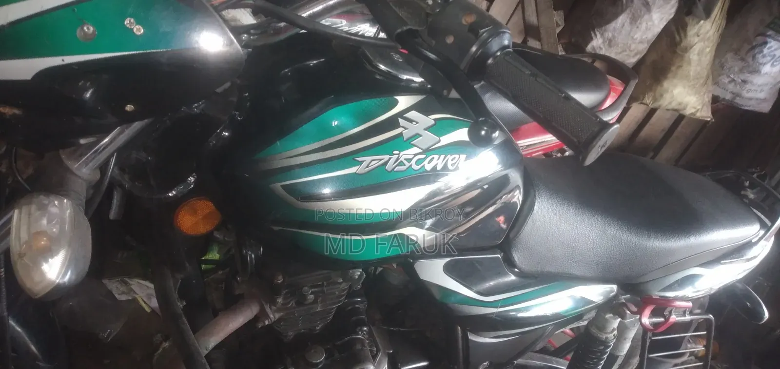 Bajaj Discover 100 2011 Black