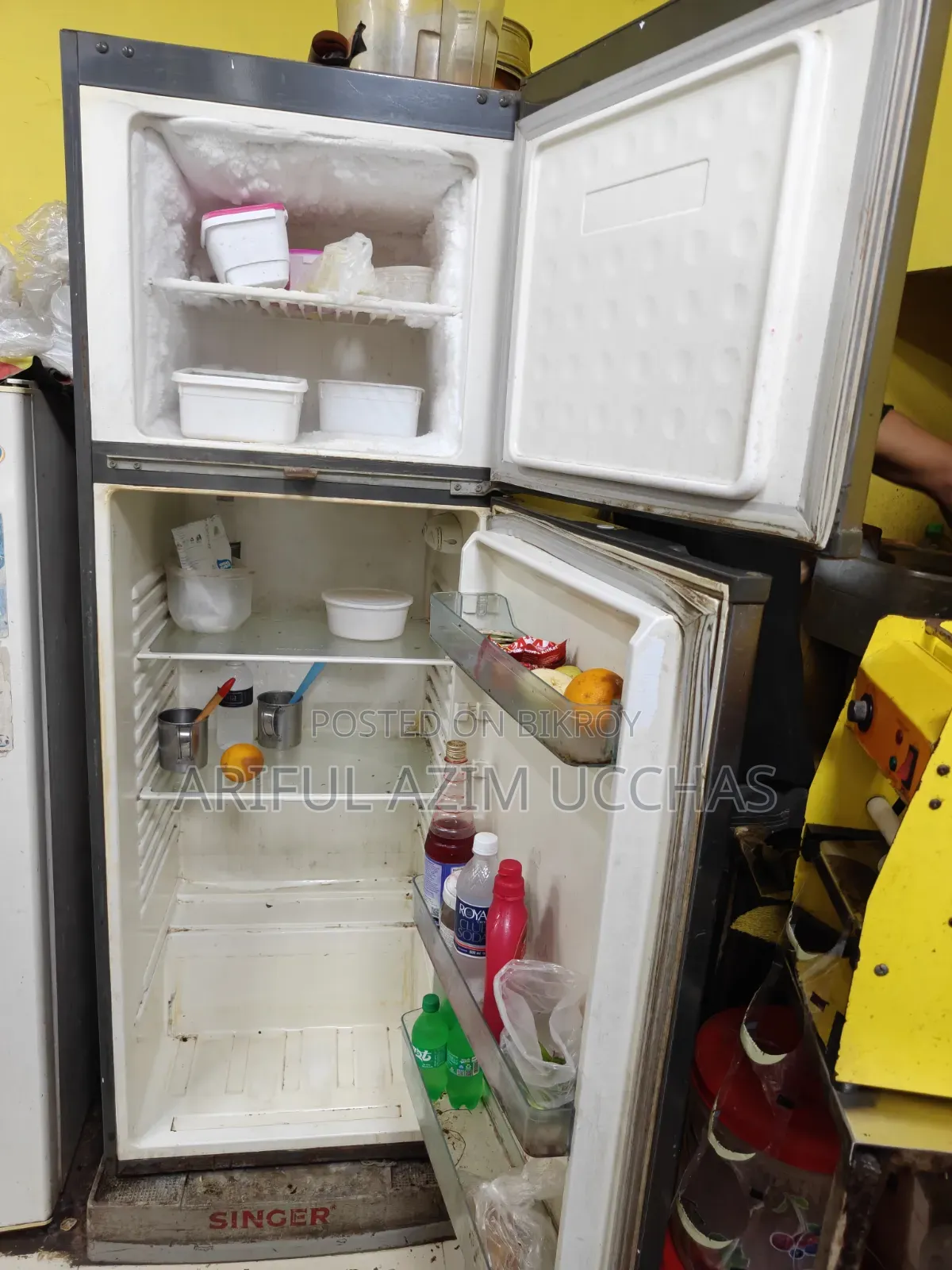 Singer 250l Double Door Fridge