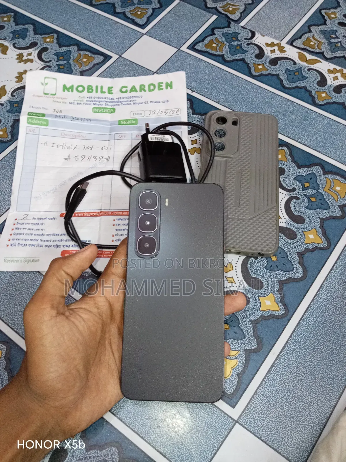 Infinix Hot 60i 128 GB Black