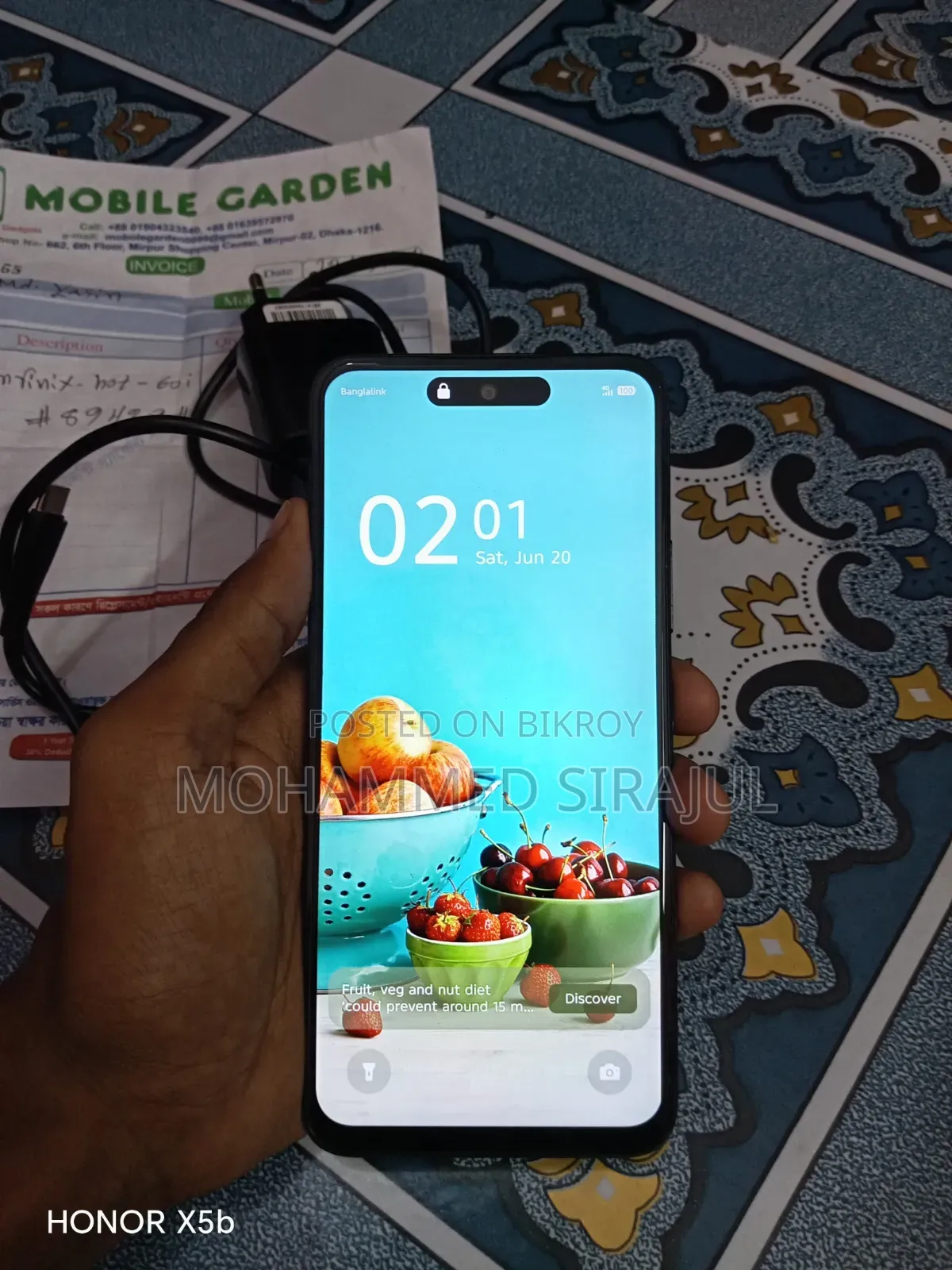 Infinix Hot 60i 128 GB Black