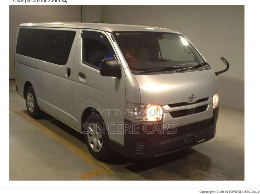 Toyota HiAce 2021 Silver
