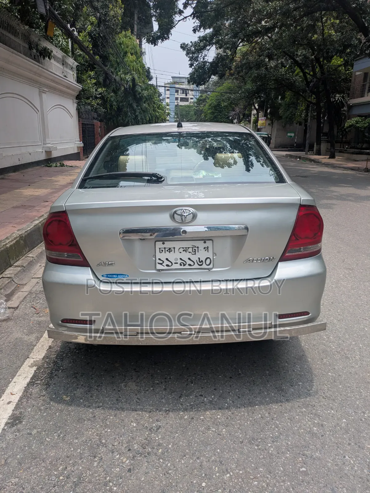 টয়োটা অ্যালিয়ন ২০০৪ সিলভার