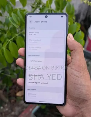Google Pixel 7 Pro 256 GB Black