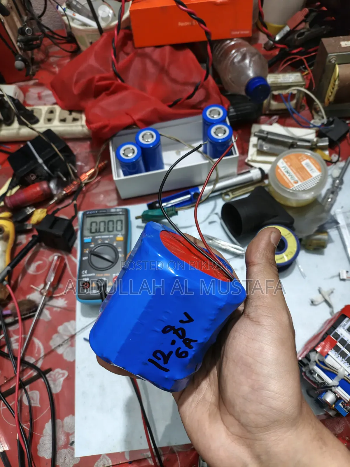 লিথিয়াম ফসফেট(লিফিপো৪)/ লিথিয়াম আয়ন ব্যাটারি প্যাক