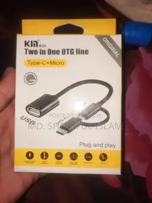Two in One OTG Cable
