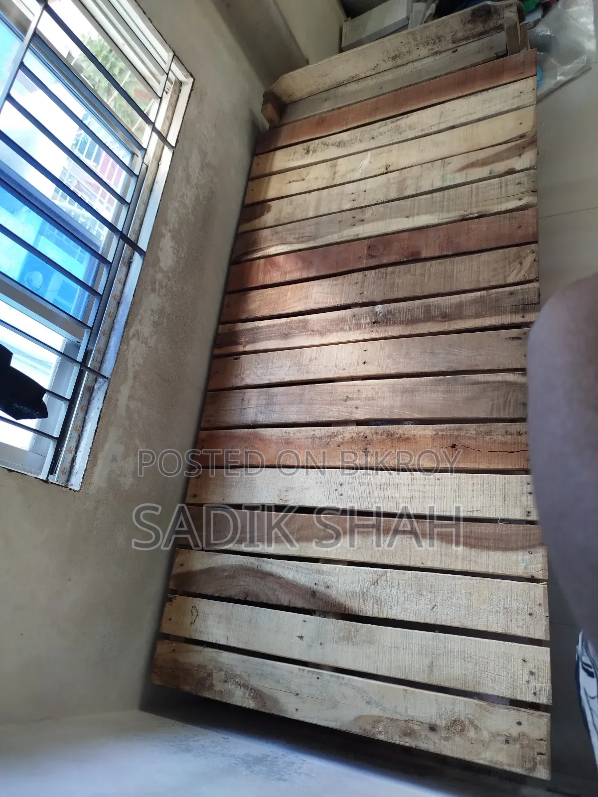 Used Bed (Chouki). Used for 1 year and durable.