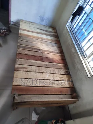Used Bed (Chouki). Used for 1 year and durable.