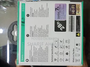 Hoco Eq33 True Wireless Headphone