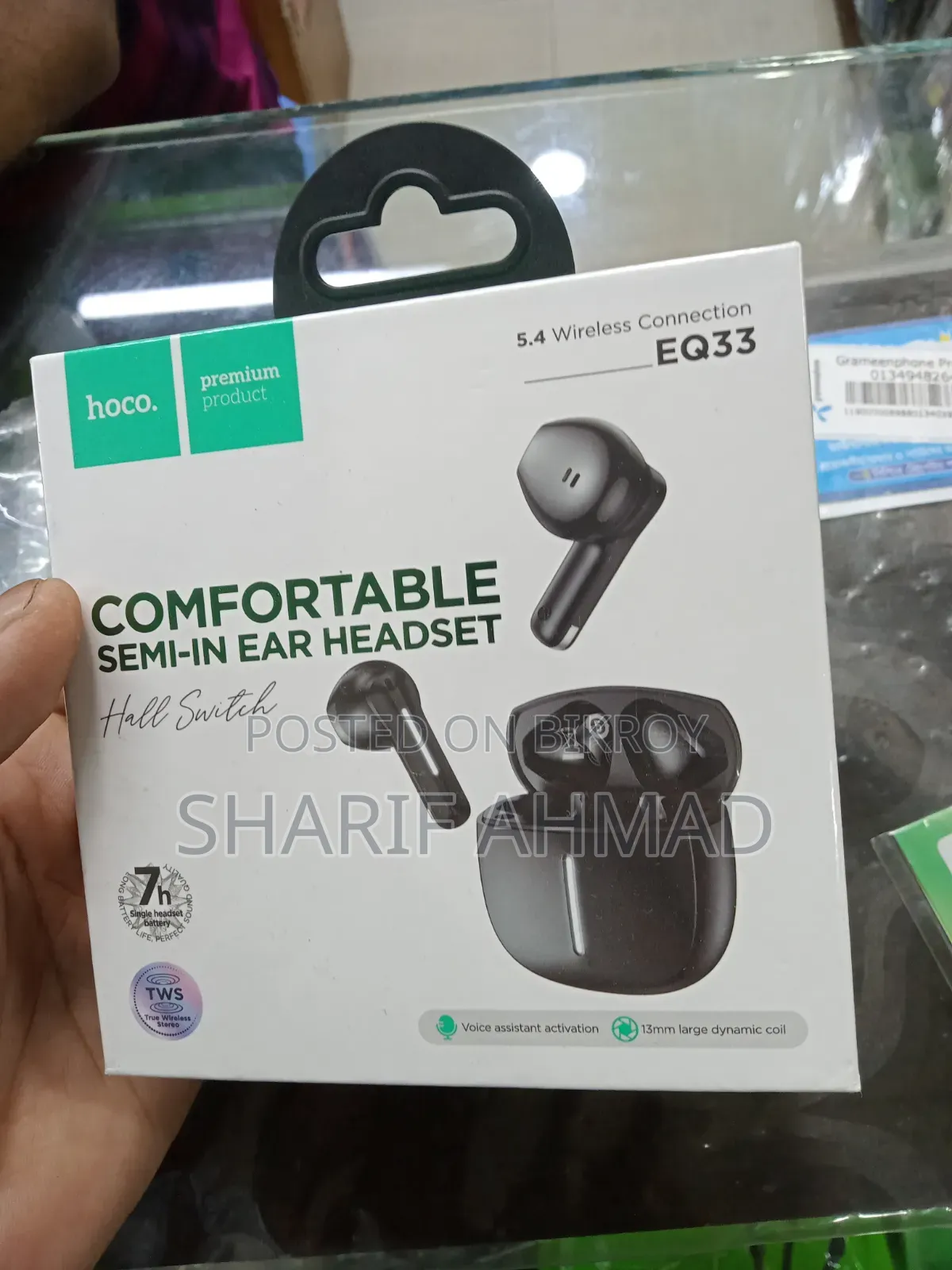 Hoco Eq33 True Wireless Headphone