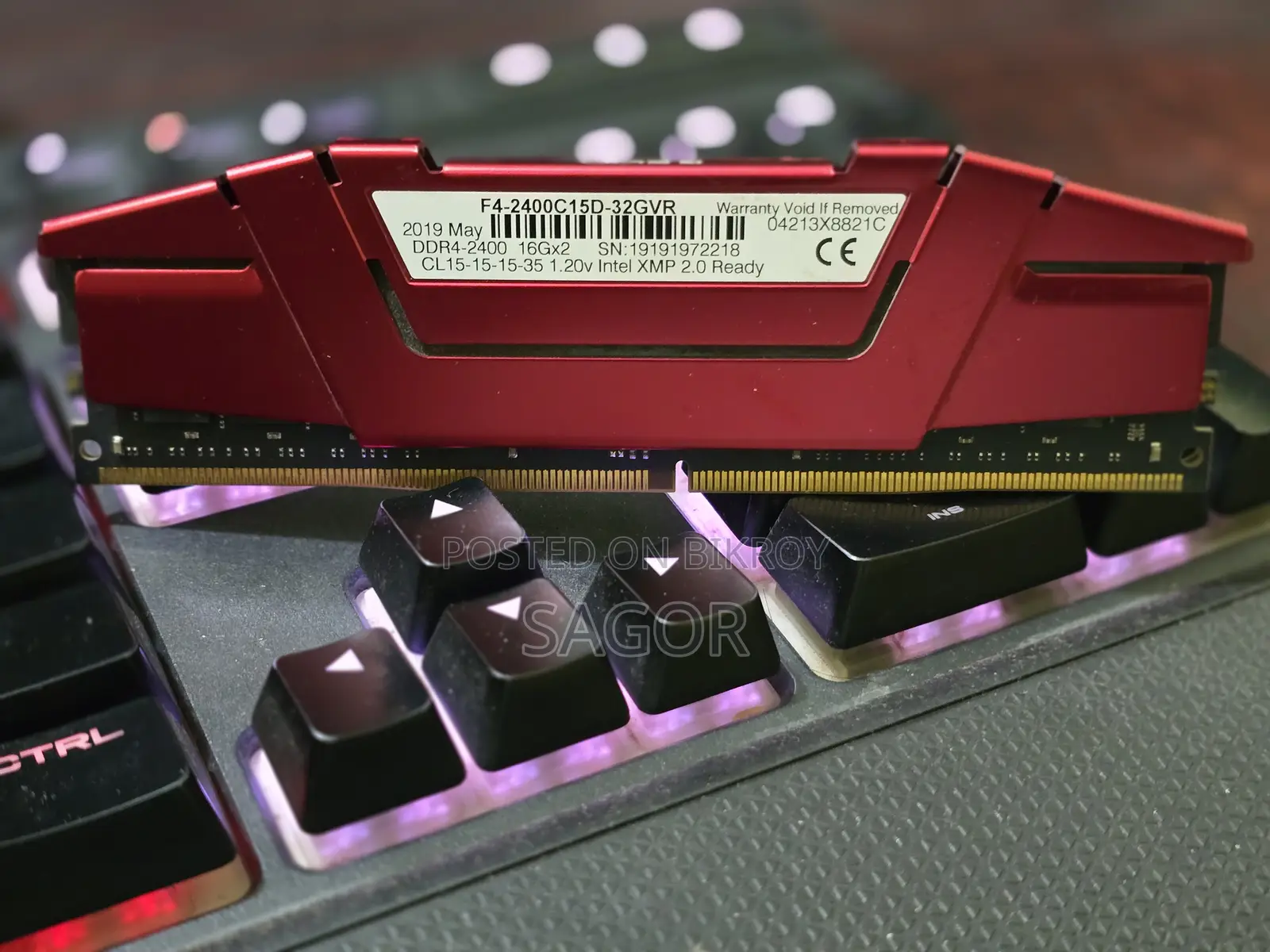 G.Skill Ripjaws v 16gb Ddr4 2400mhz