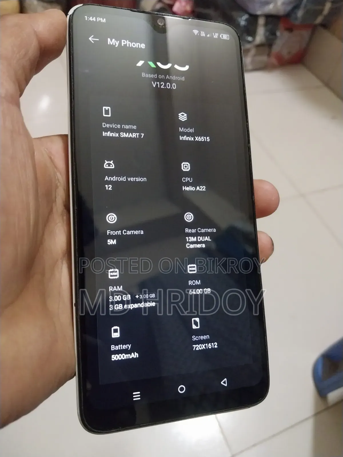 Infinix Smart 7 64 GB Bronze