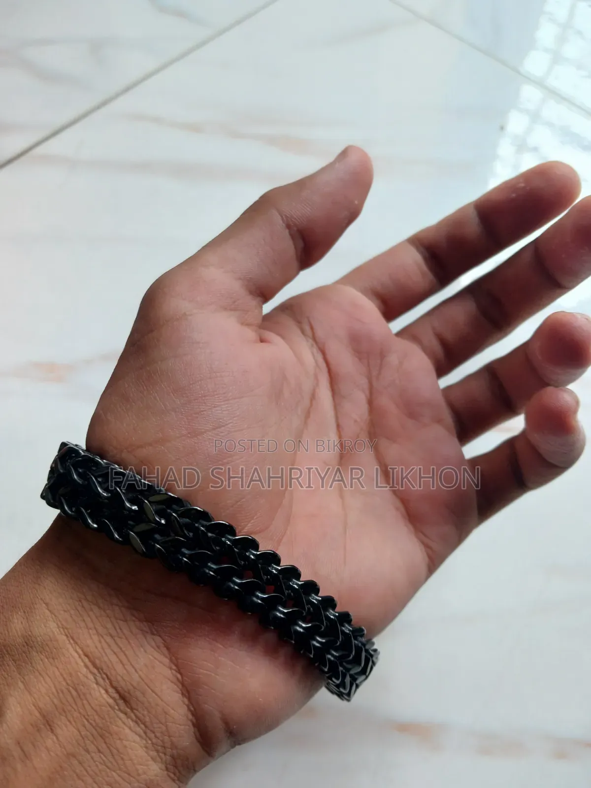Men's Bracelet( Retro Link Titanium Bracelet)