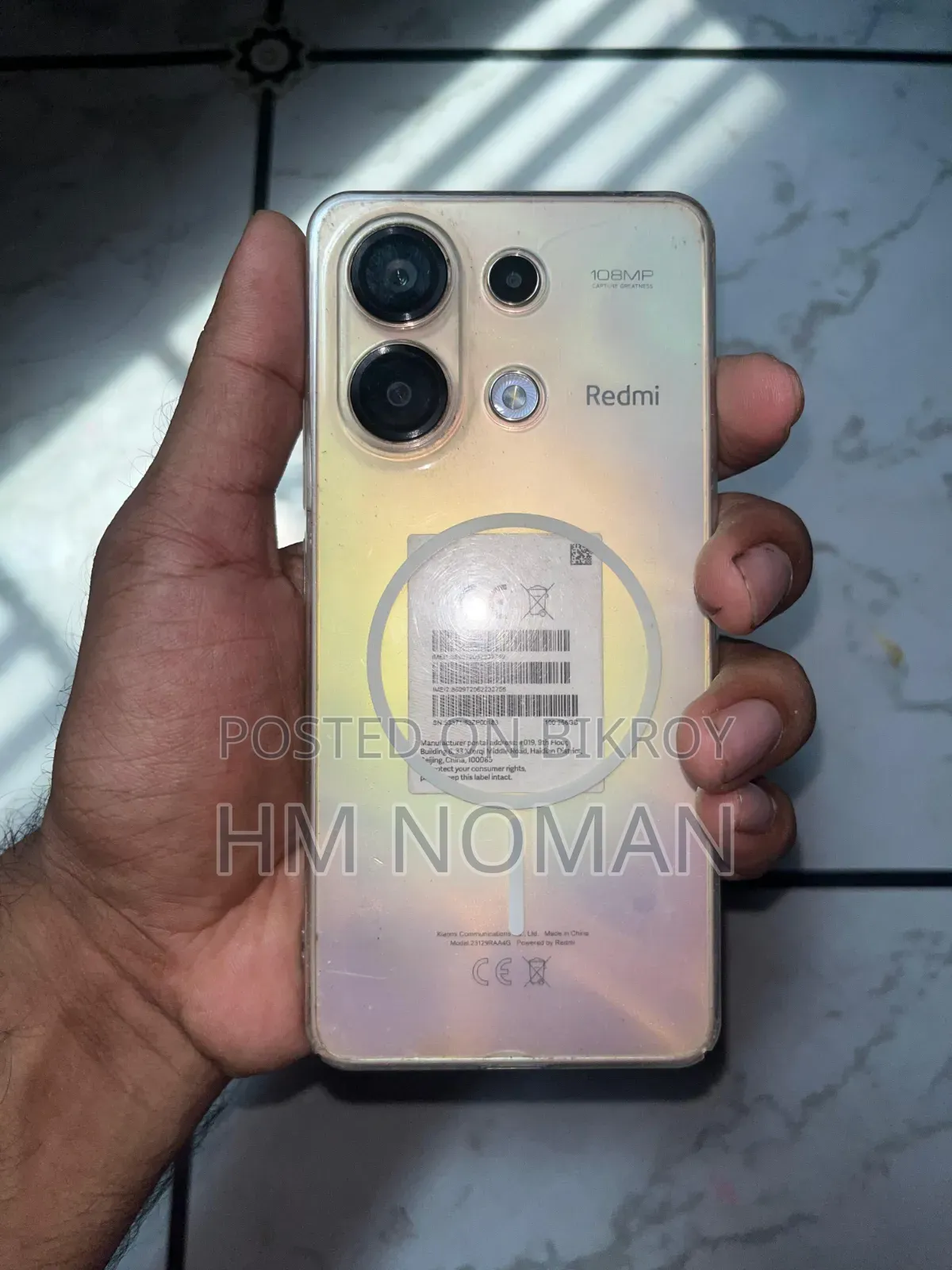 Xiaomi Redmi Note 13 256 GB Gray
