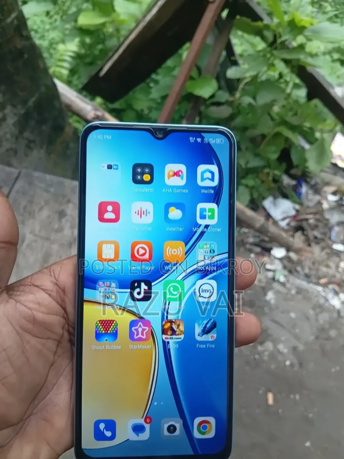 Itel A90 64 GB Blue