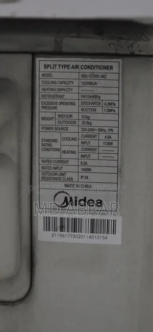 Air Conditioner 1 Ton