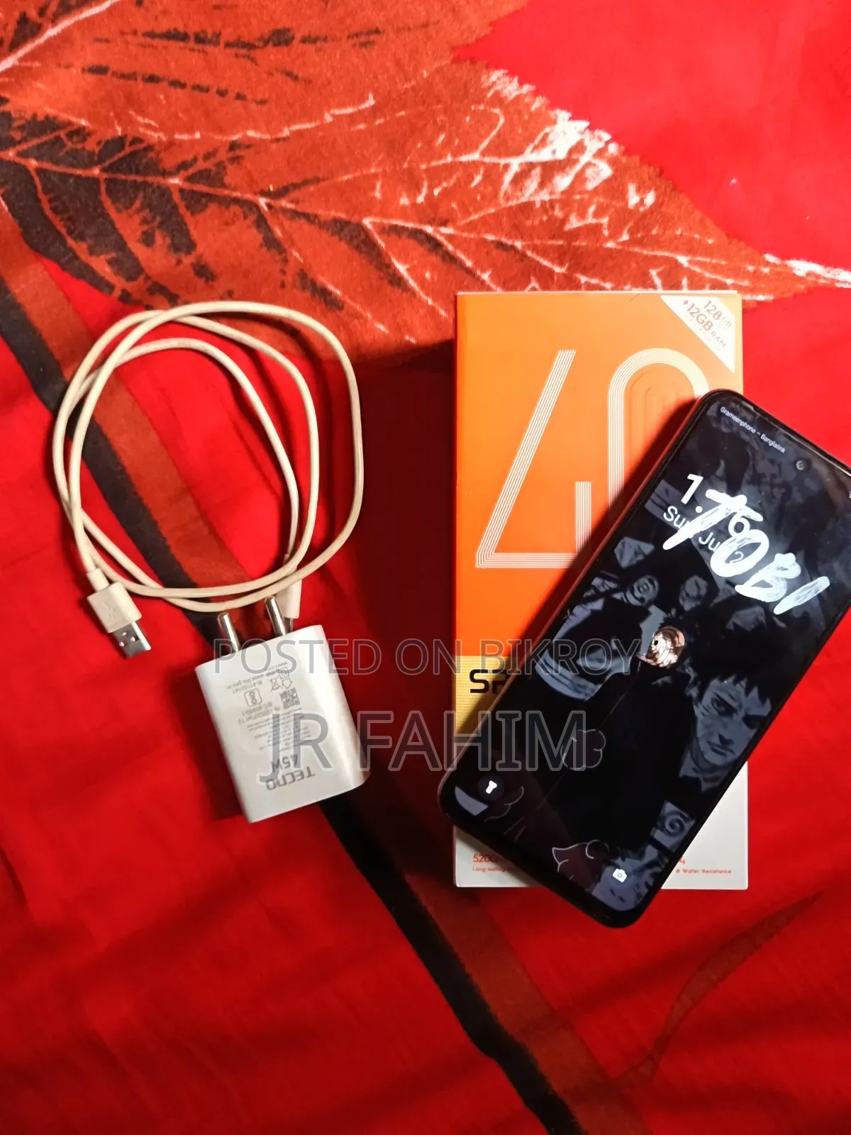 Tecno Spark 40 128 GB Gray