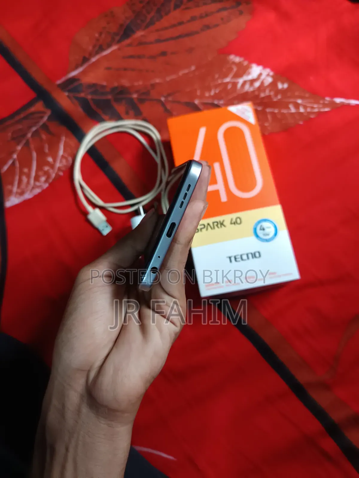 Tecno Spark 40 128 GB Gray