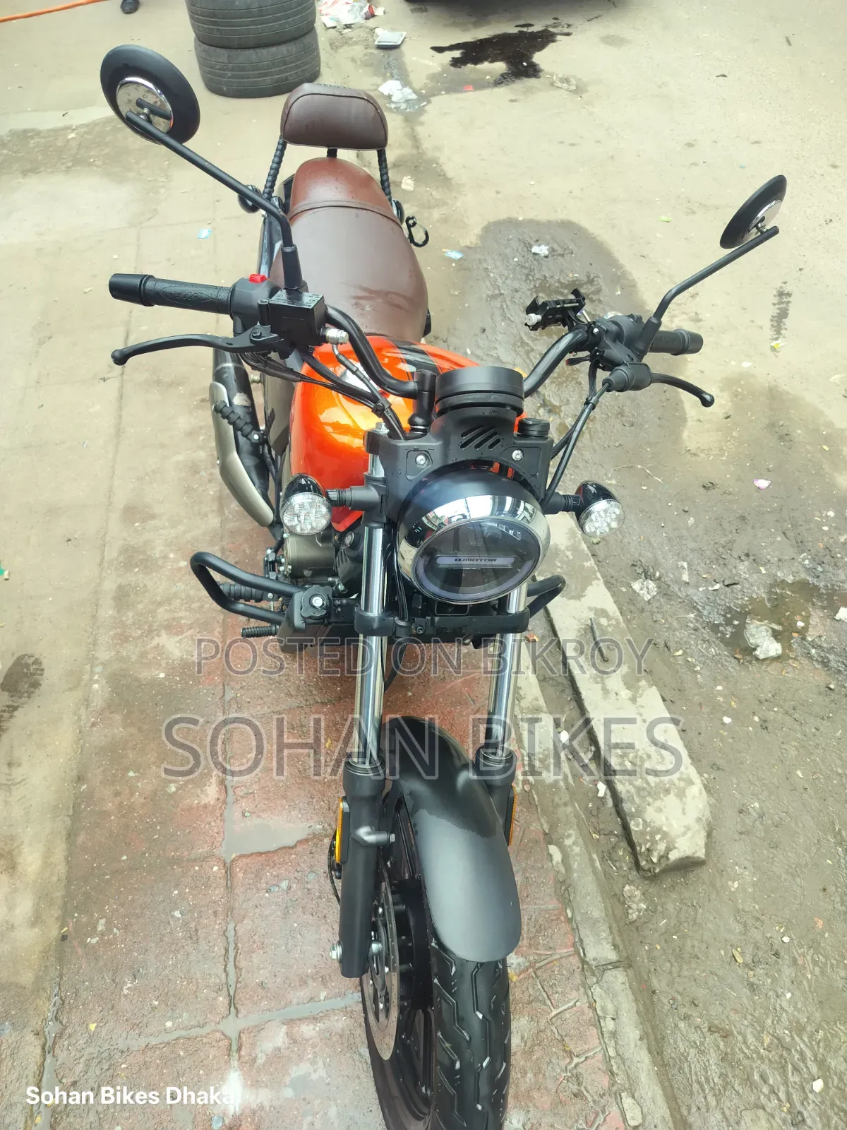QJ Motor X Rider SRV 160 2025 Orange