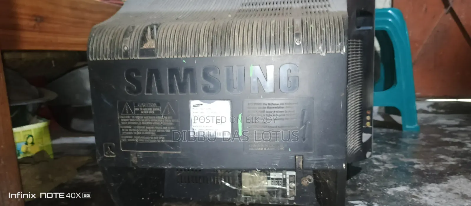This TV will be sold.