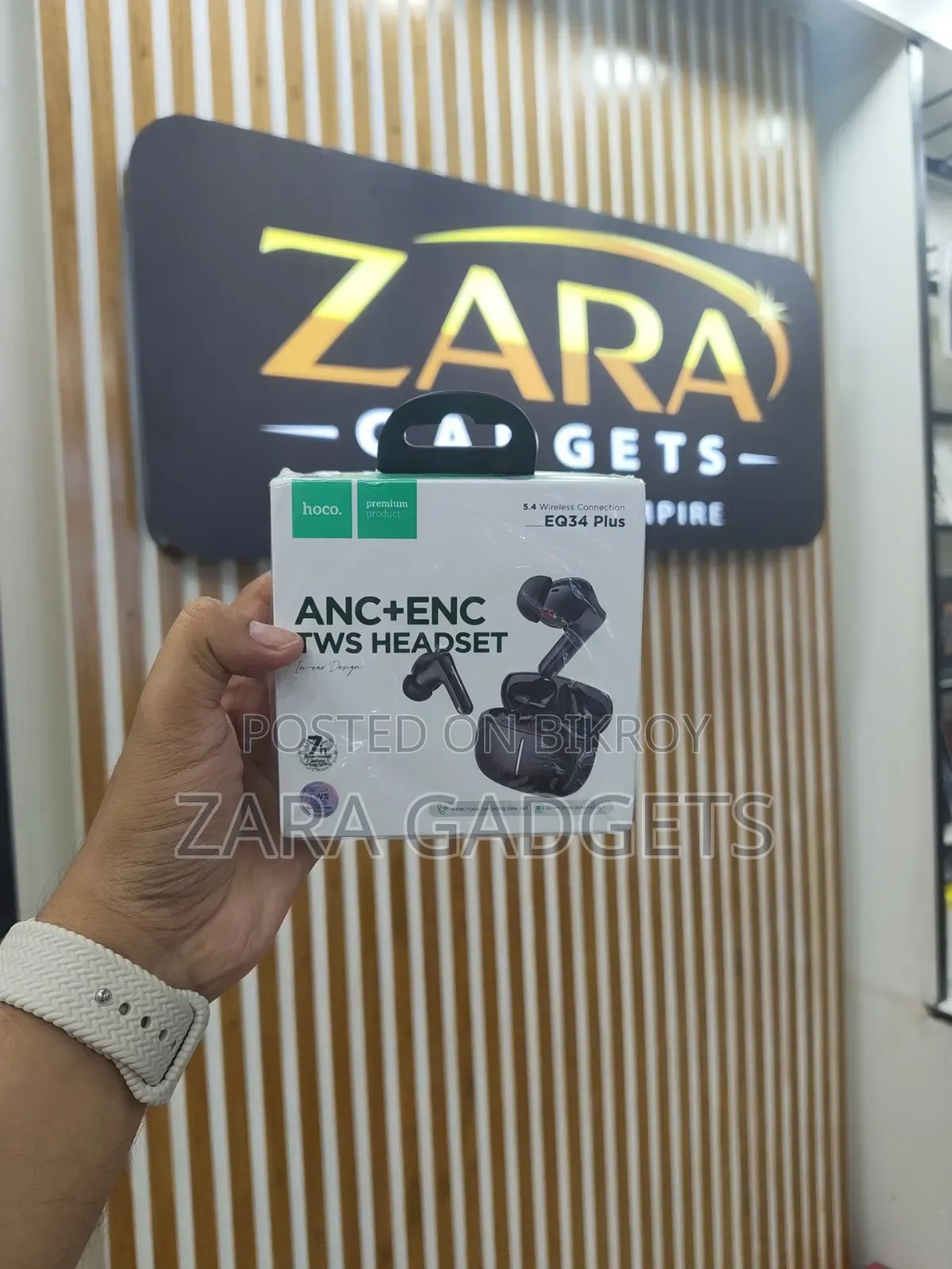 Eq34 Plus Rima Anc+Enc Tws Earbud App Supported