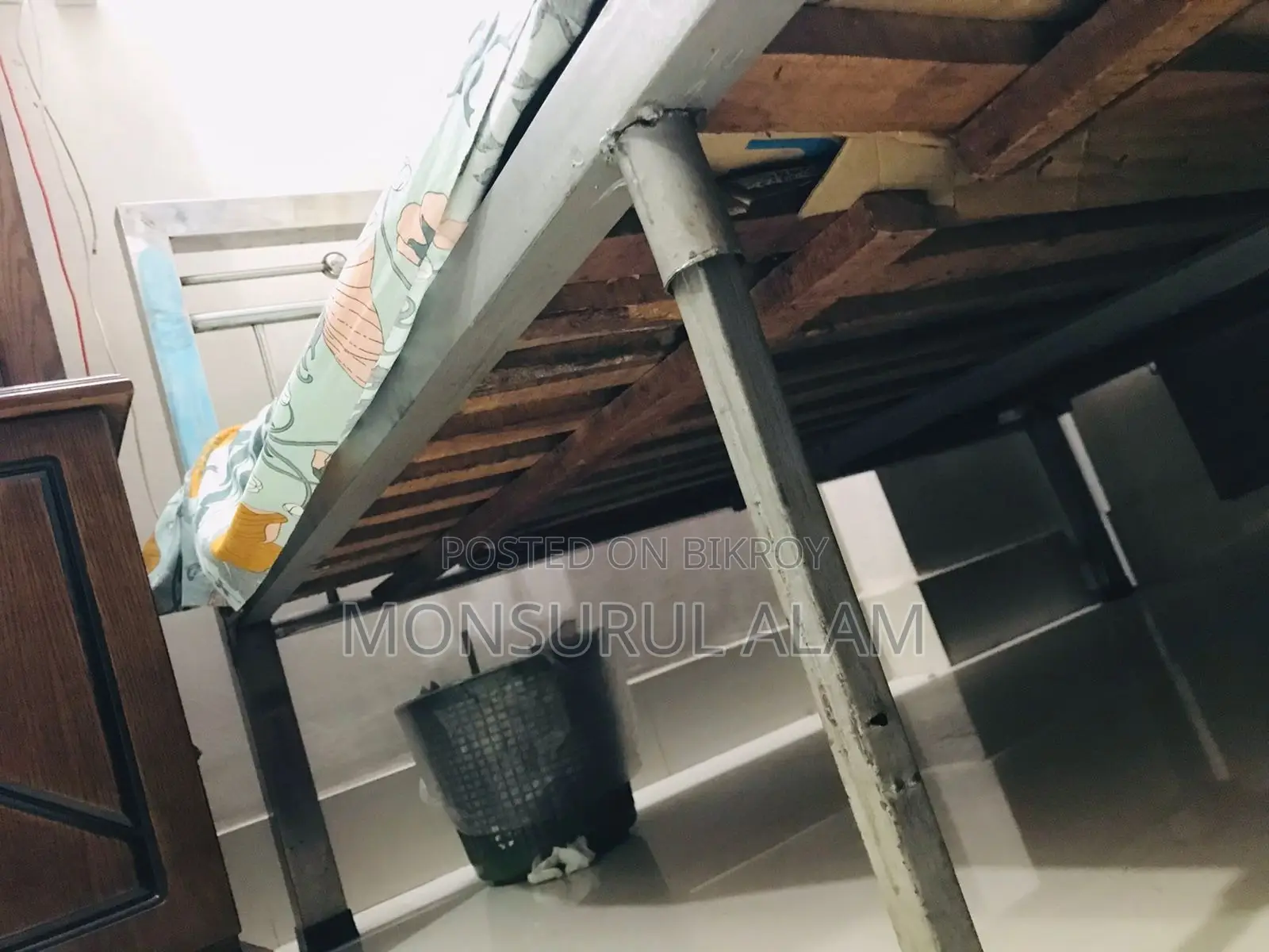 5x7 Ft Stainless Steel Bed