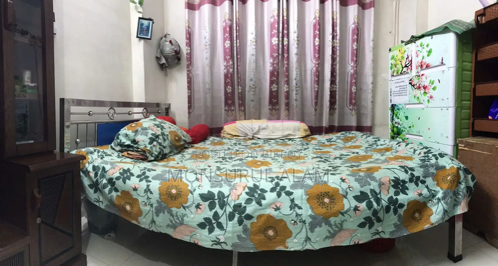 5x7 Ft Stainless Steel Bed