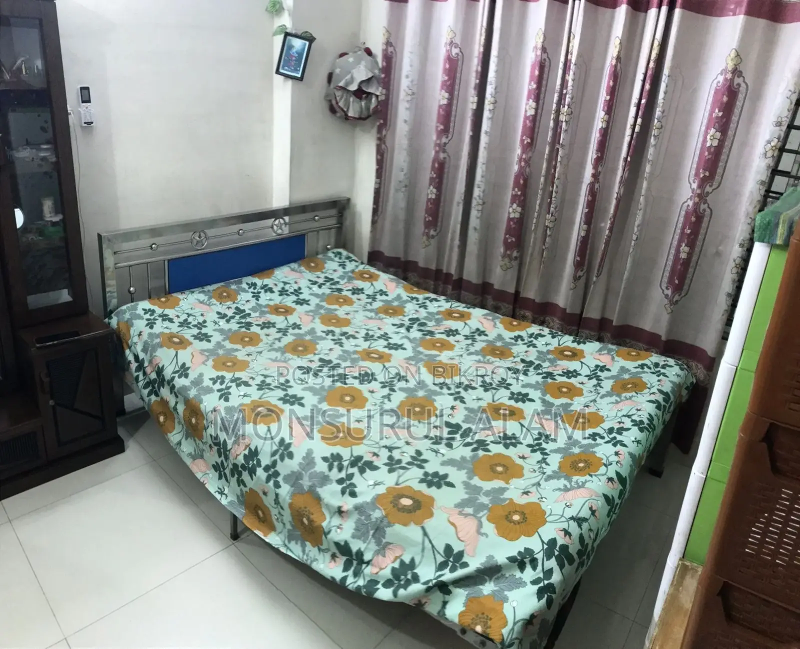 5x7 Ft Stainless Steel Bed