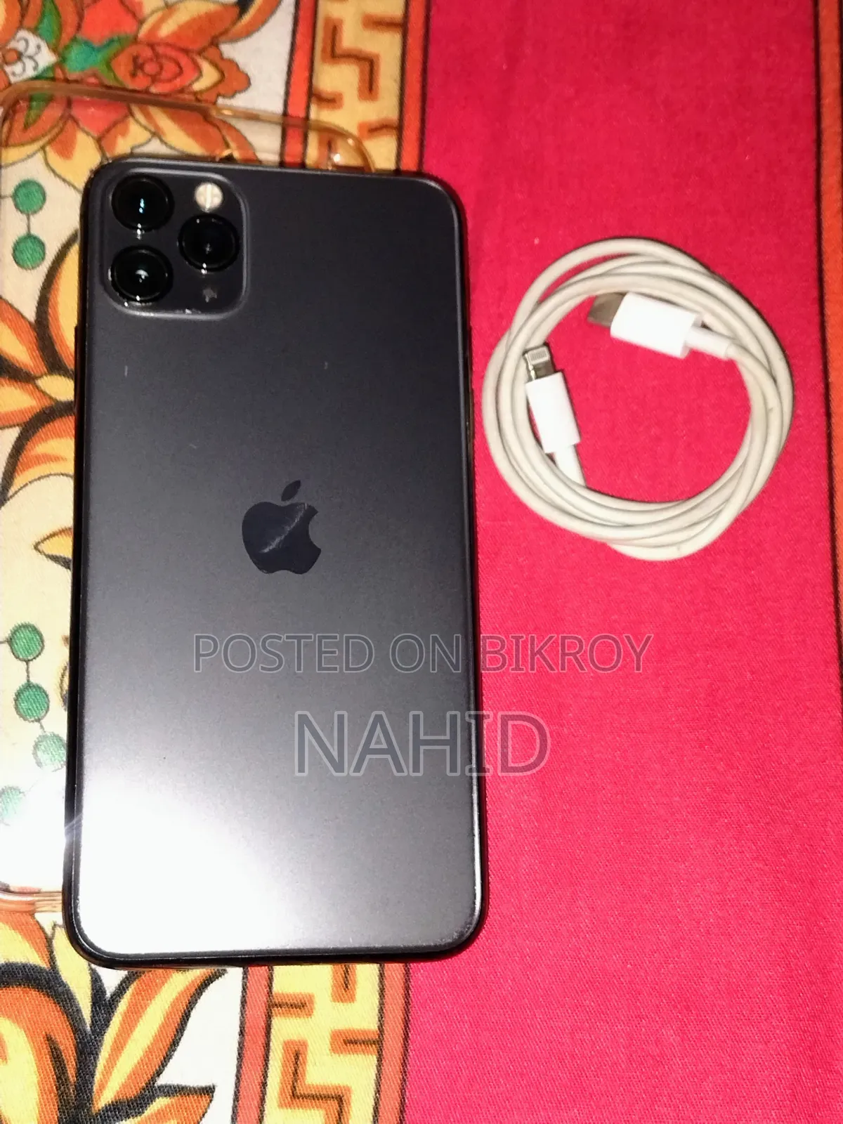 অ্যাপল আইফোন ১১ প্রো ম্যাক্স ২৫৬ জিবি ব্ল্যাক
