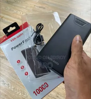 Ven-Dens 10000mAh Power Bank Vd-Pb041 Fast Charging Portable
