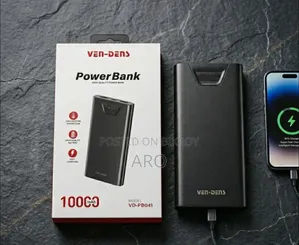 Ven-Dens 10000mAh Power Bank Vd-Pb041 Fast Charging Portable