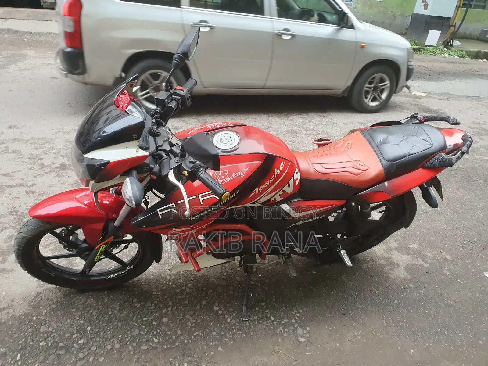 TVS Apache RTR 160 2V 2015 Red