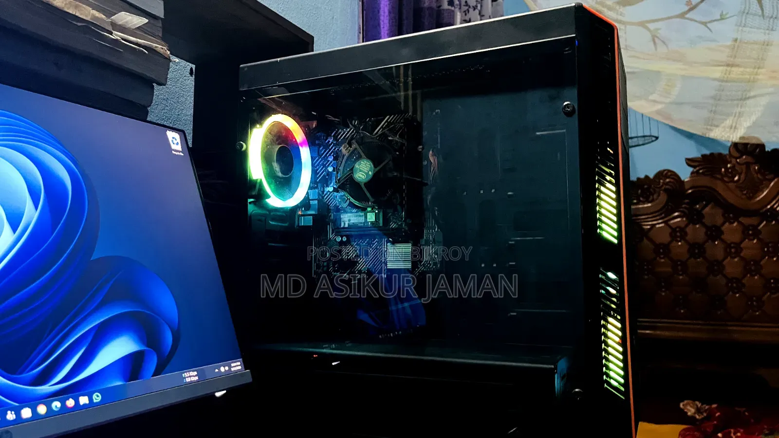 Desktop Computer Asus 8GB Intel Core I5 SSD 128GB