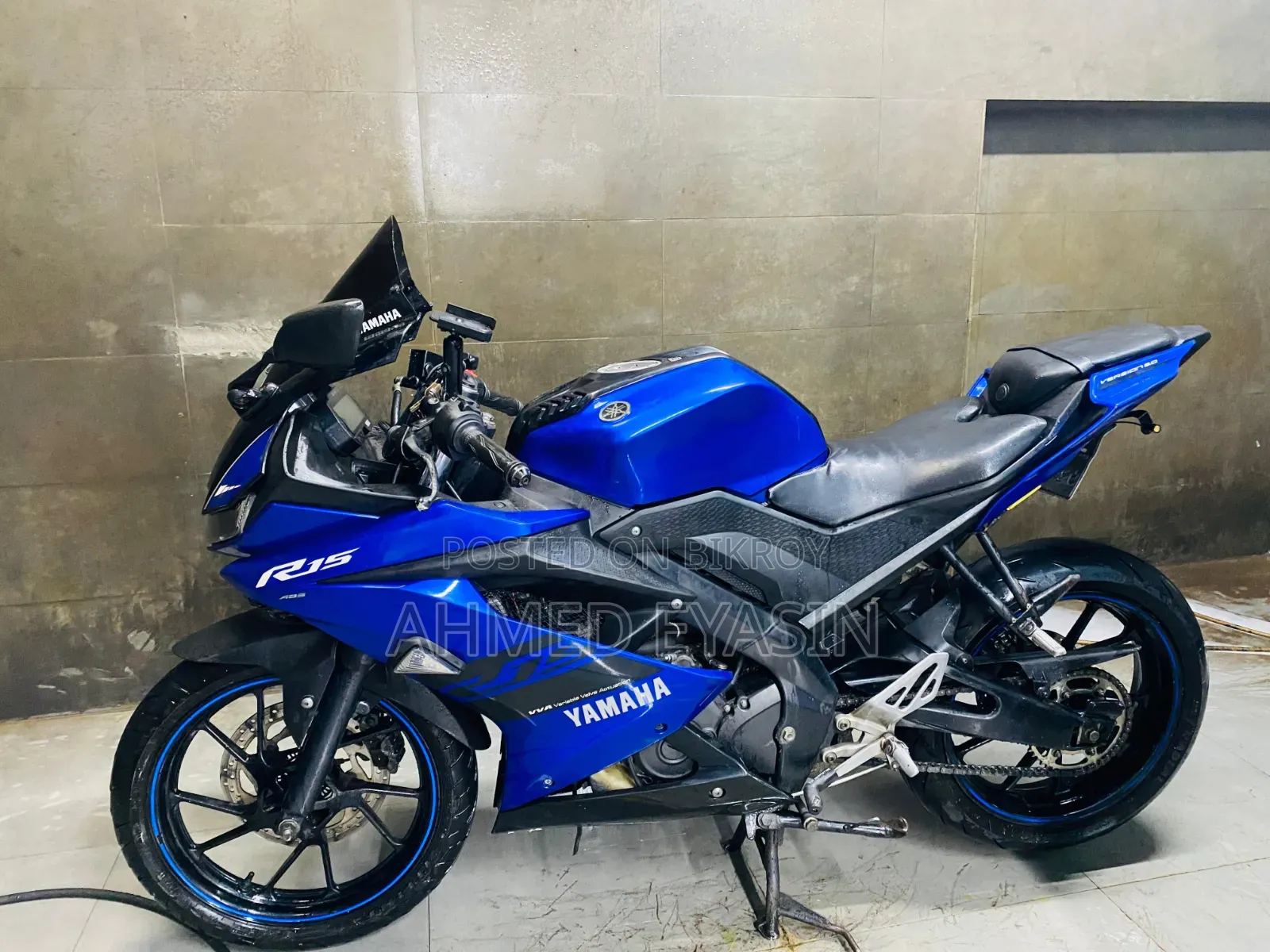 New Yamaha R15 V3 2022 Blue