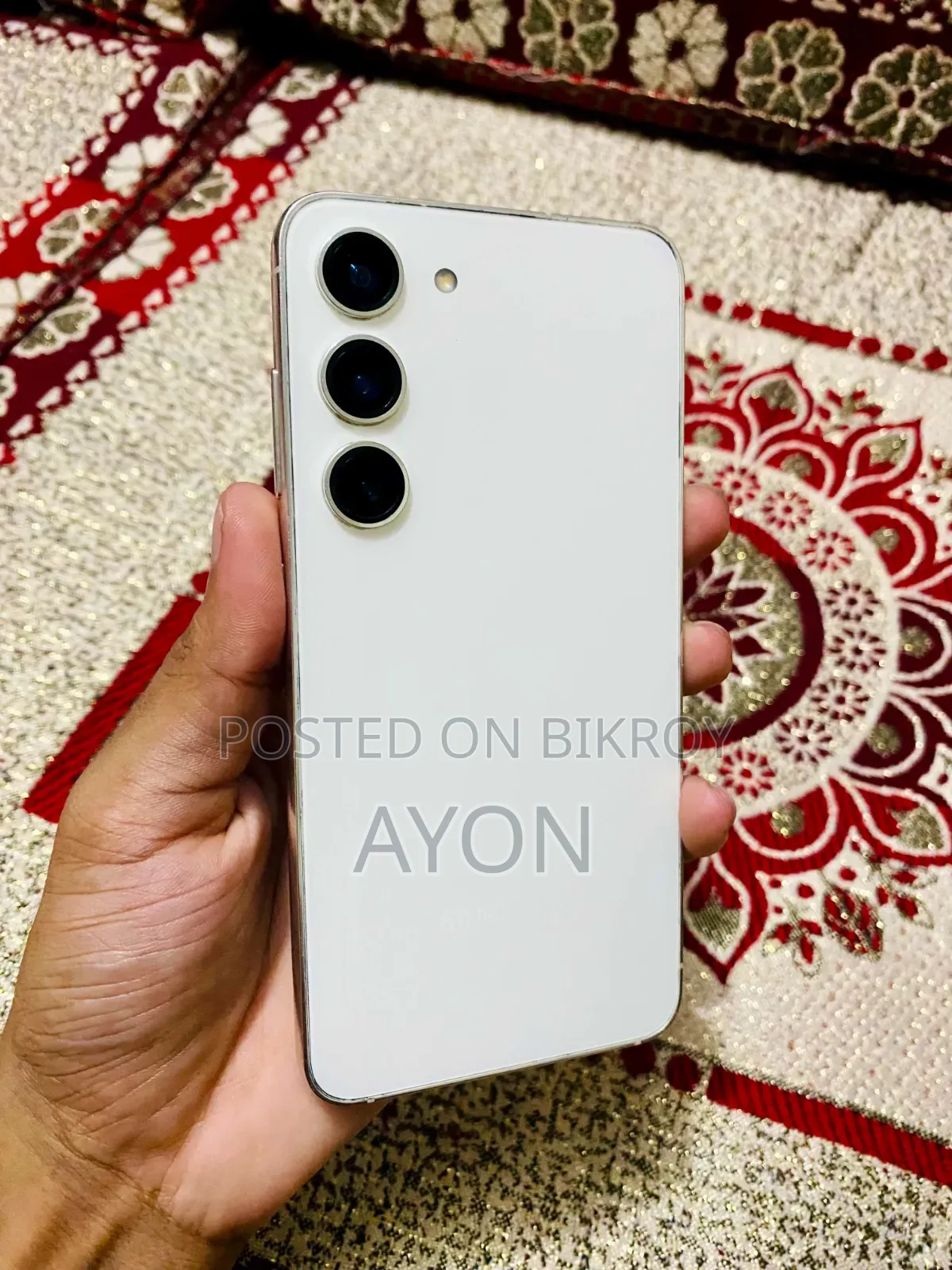 স্যামসাং গ্যালাক্সি এস২৩ ২৫৬ জিবি সাদা