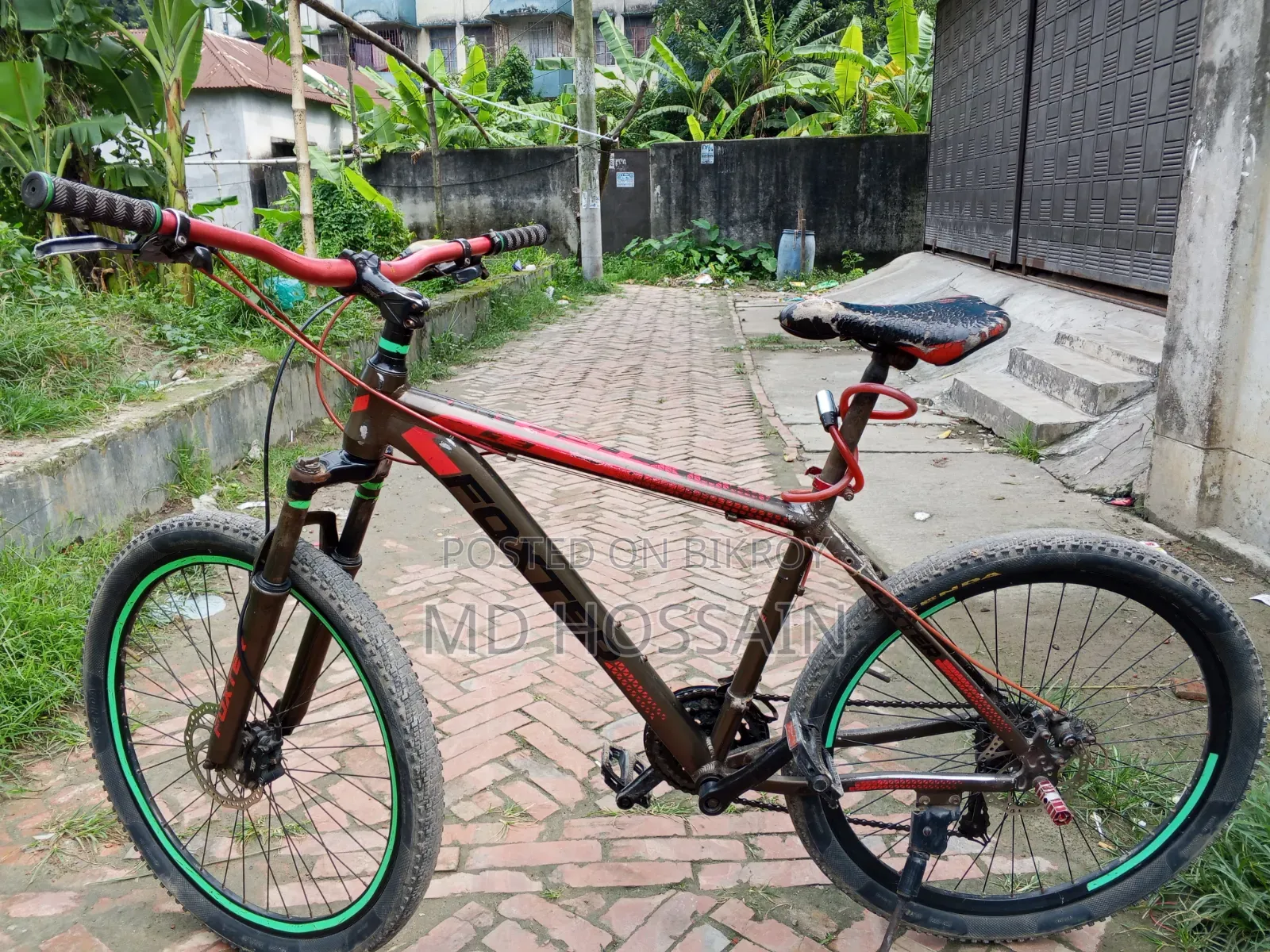 Full fresh bicycle