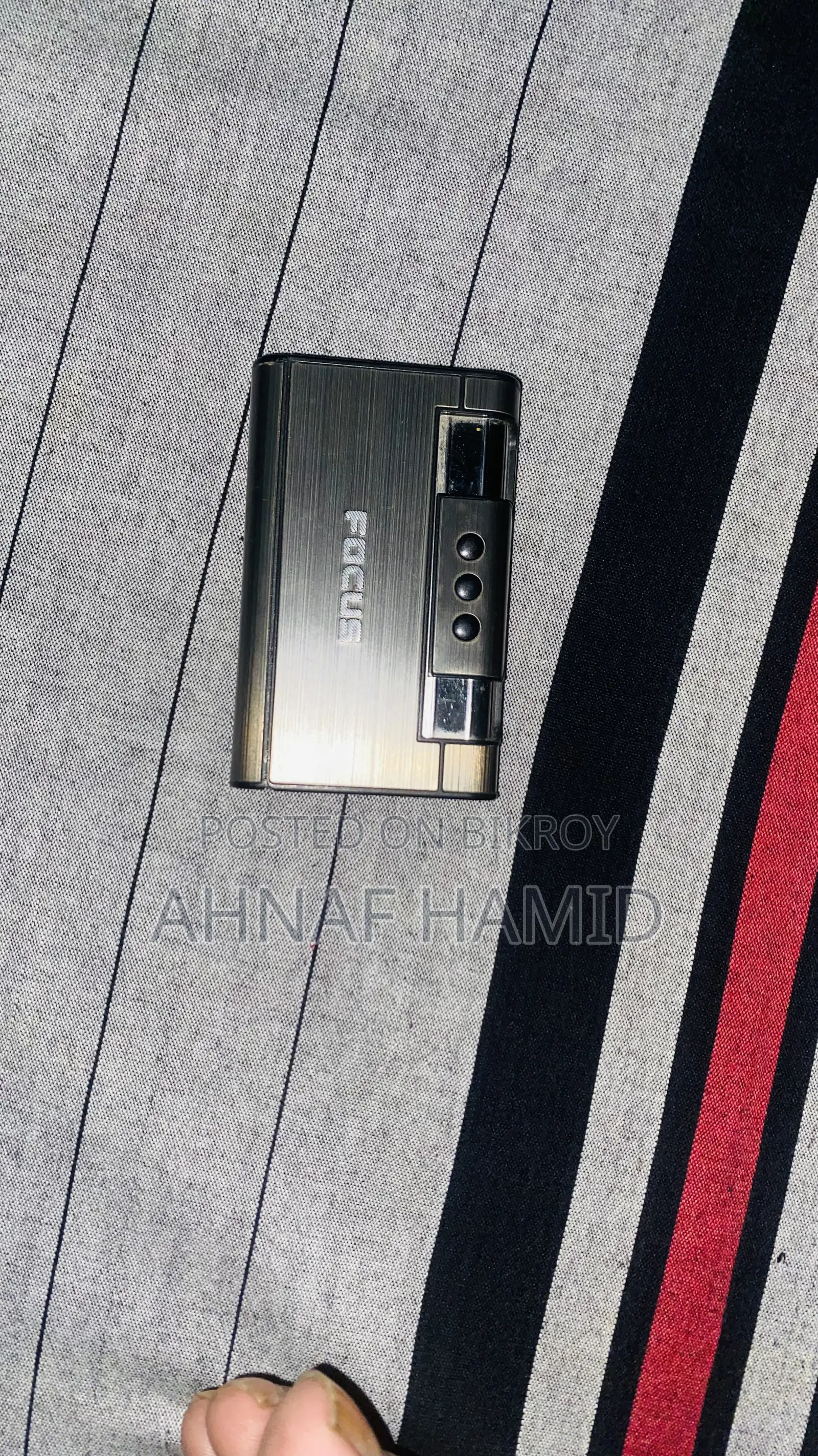 Cigarettes Case and Lighter
