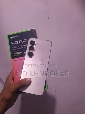 Infinix Hot 60i 128 GB White
