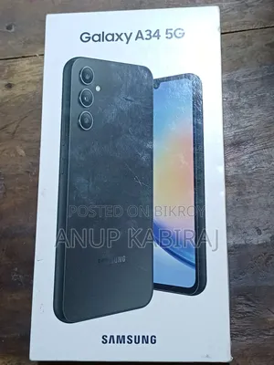 New Samsung Galaxy A34 5G 128 GB Black