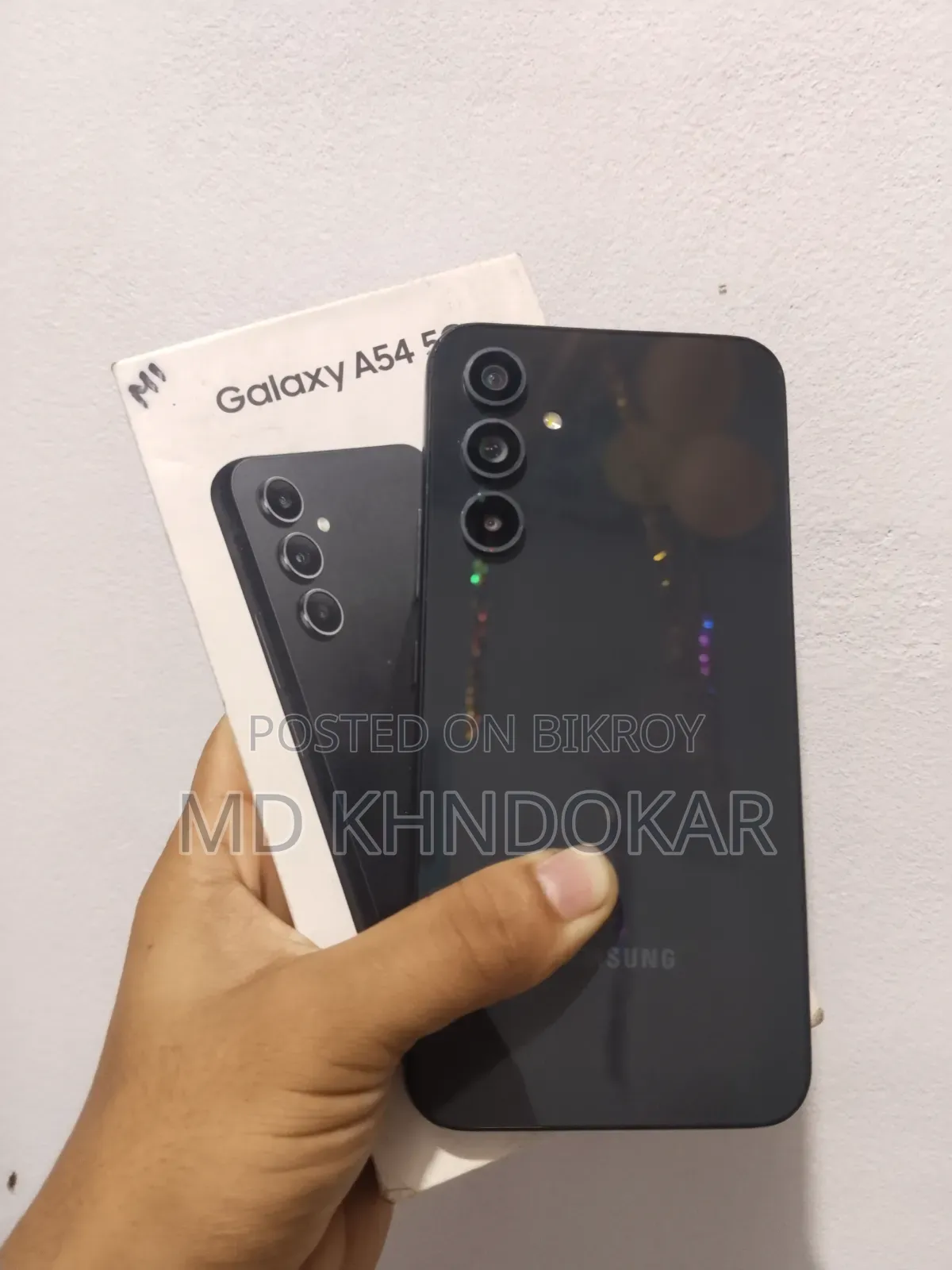 স্যামসাং গ্যালাক্সি এ৫৪ ৫জি ১২৮ জিবি ব্ল্যাক