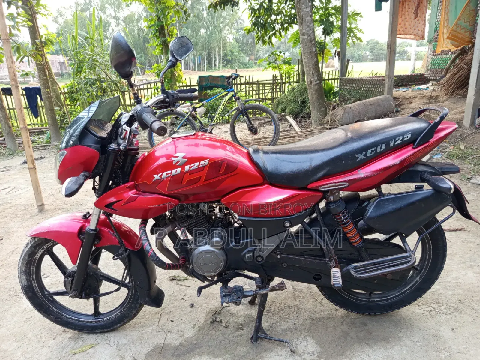 Bajaj XCD 125 2008 Red
