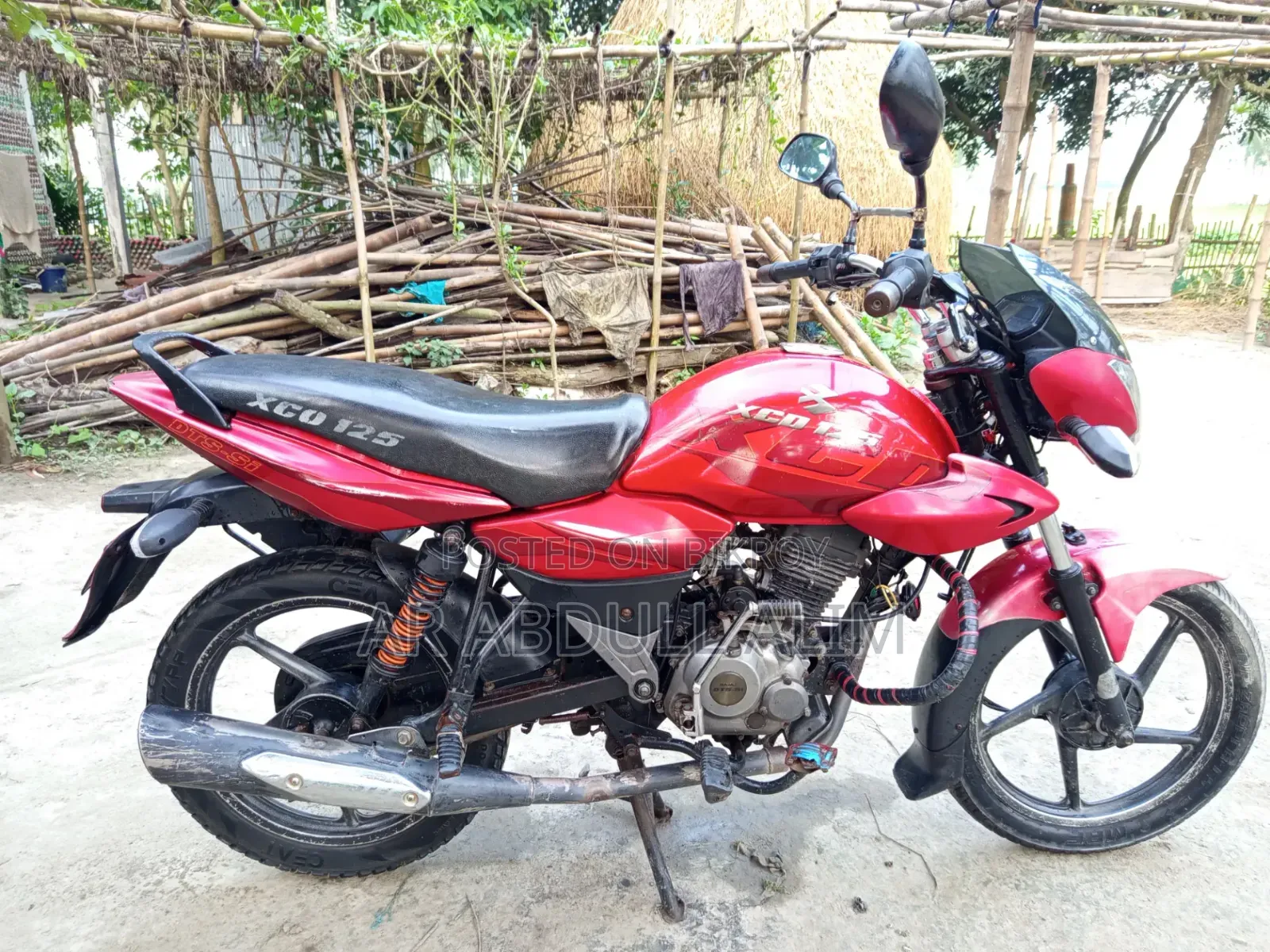 Bajaj XCD 125 2008 Red
