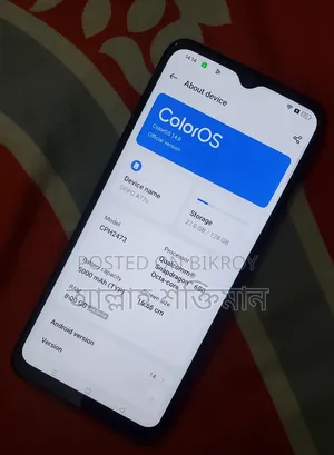Oppo A77s 128 GB Black