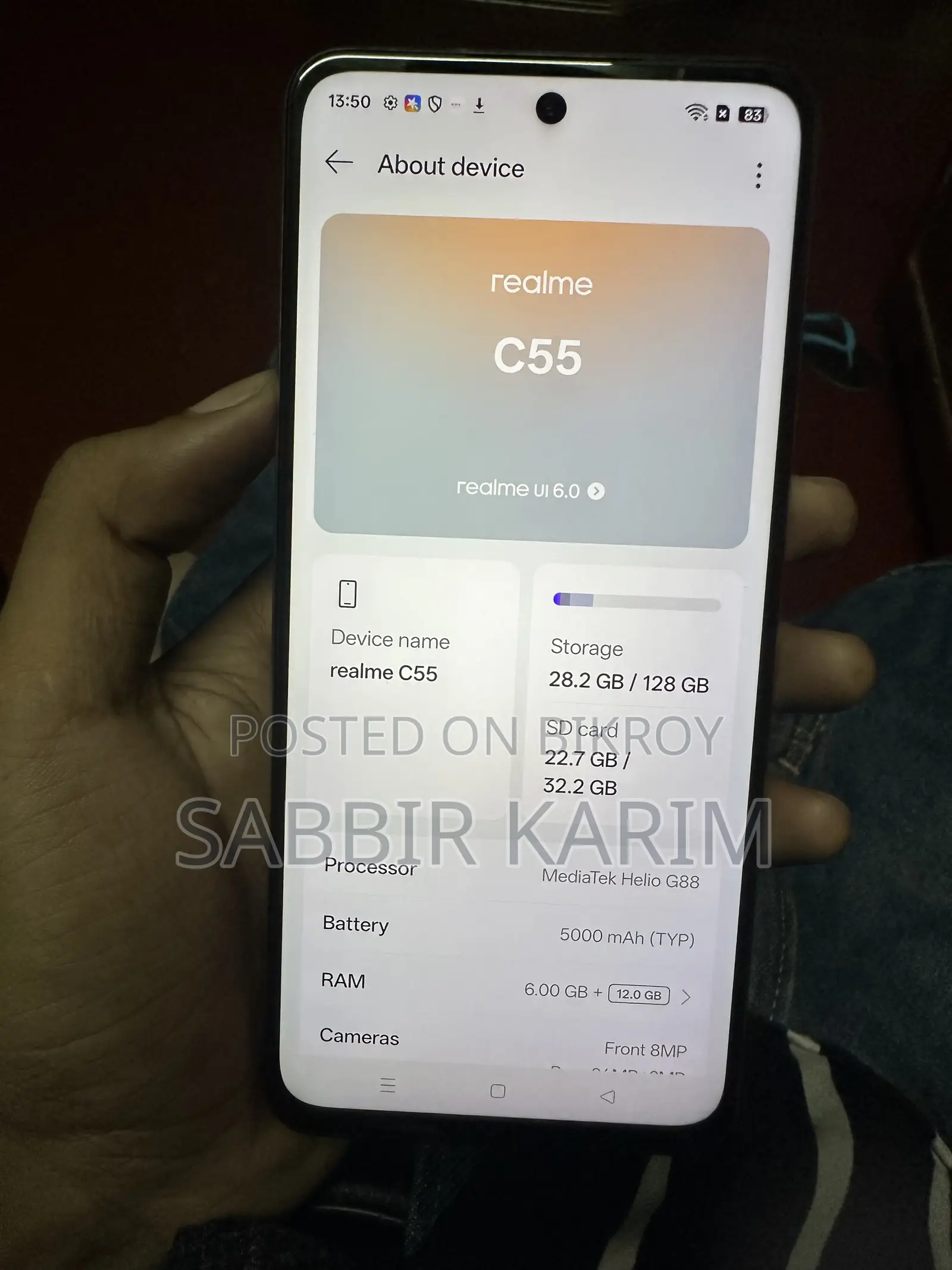 Realme C55 128 GB