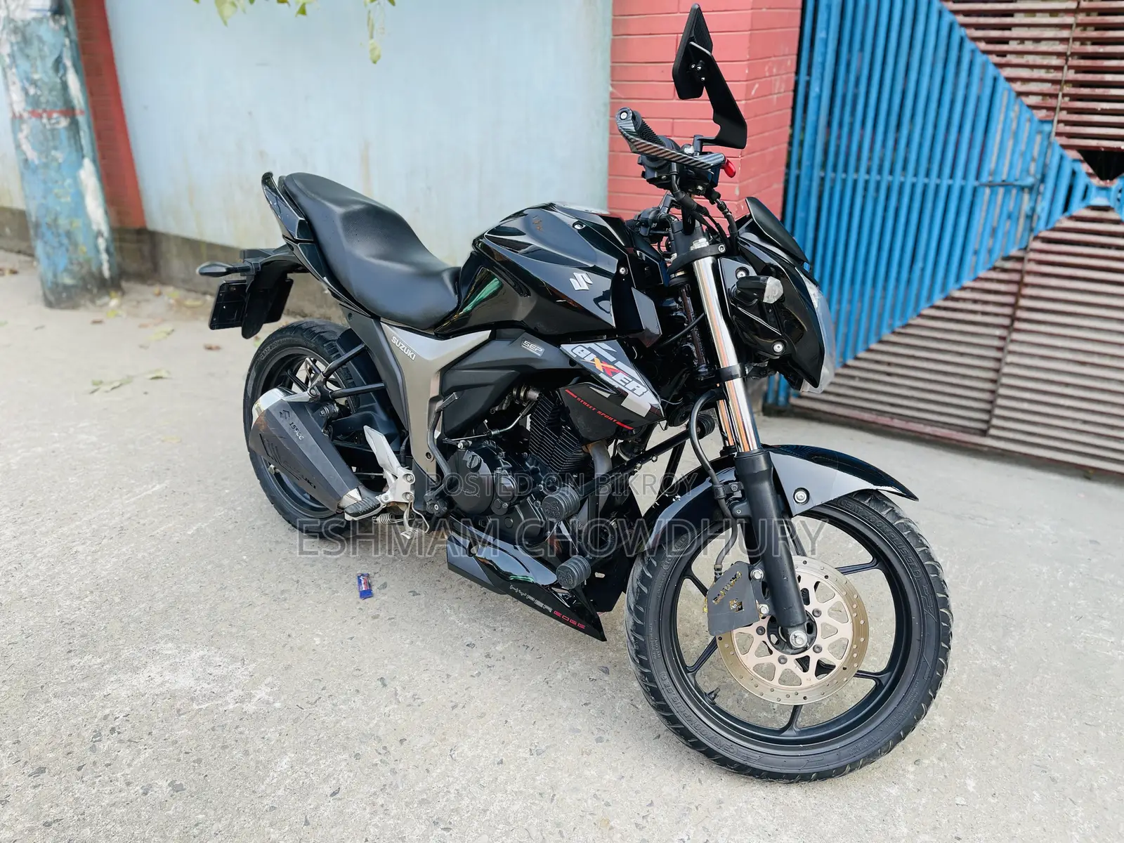 Suzuki Gixxer Monotone 2024 Black