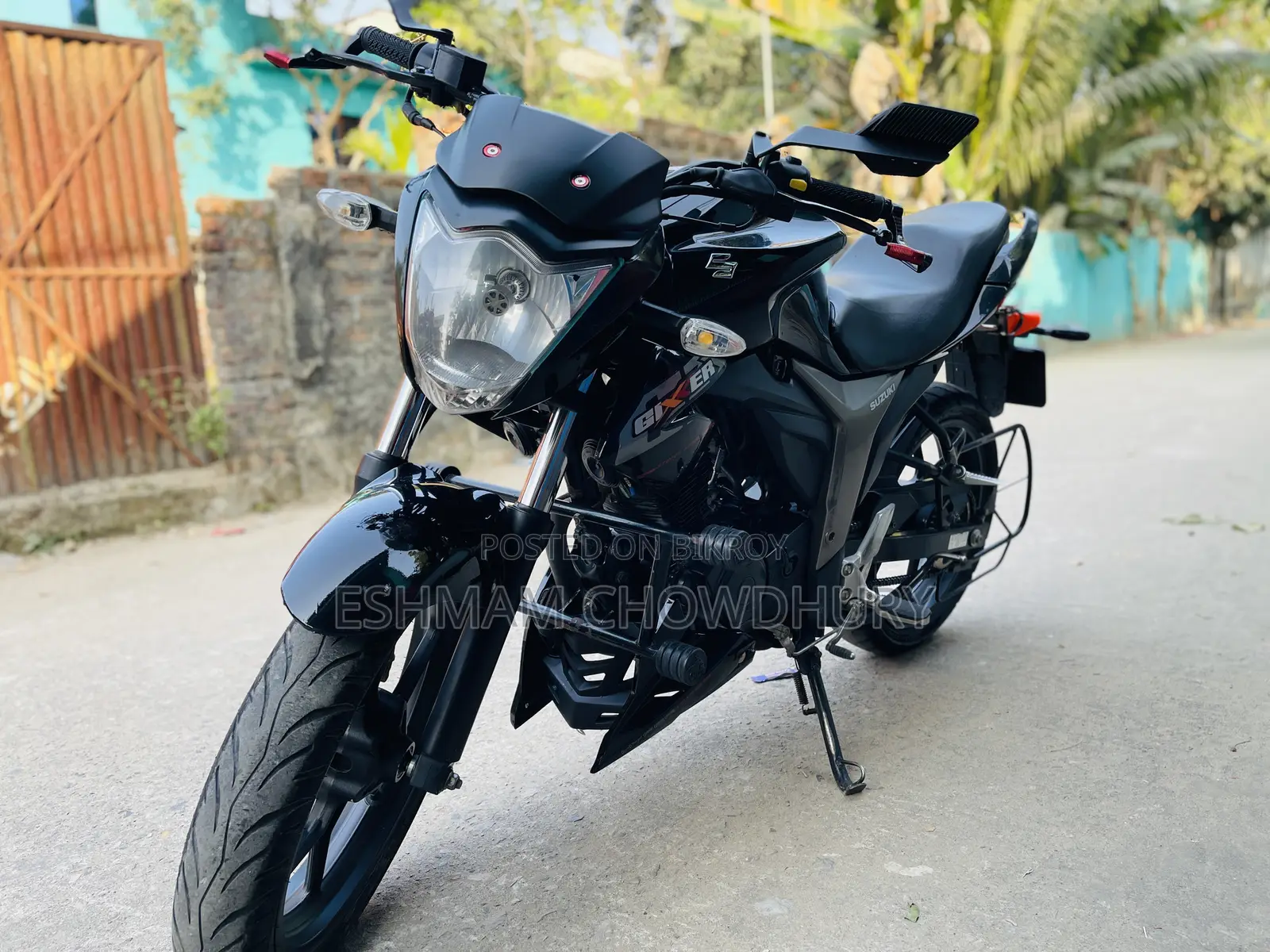 Suzuki Gixxer Monotone 2024 Black