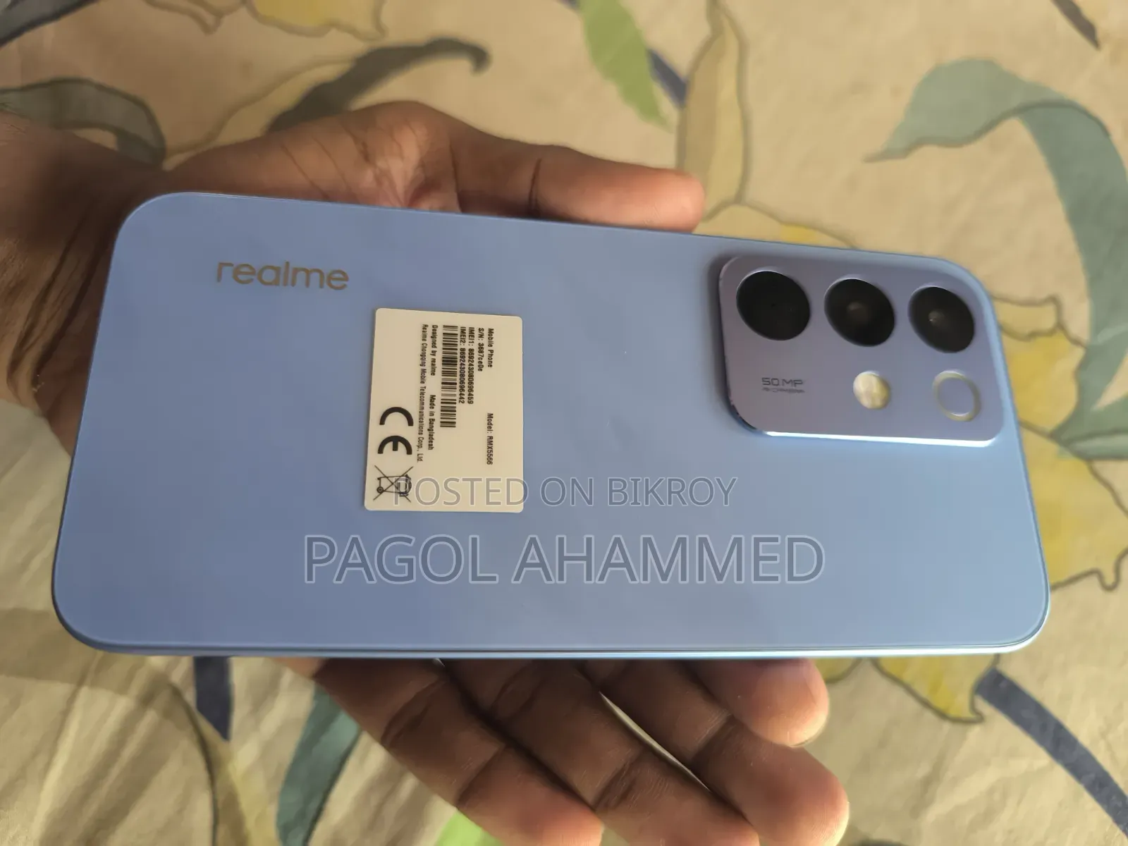 New Realme C85 5G 128 GB Gray